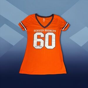 XS NFL DENVER BRONCOS WOMEN’S EXTRA SMALL T-SHIRT NFL TEAM APPAREL